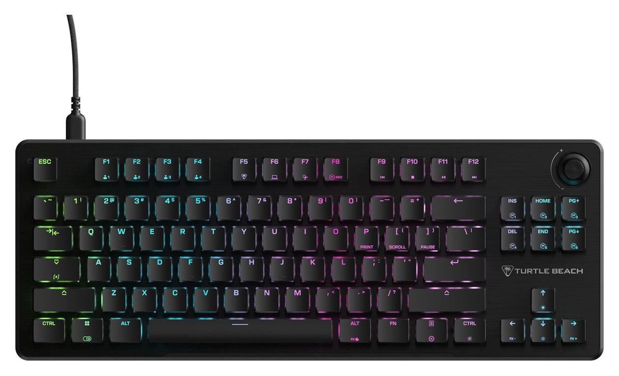 Vulcan II TKL RGB Tenkeyless RGB-LED Gaming Tastatur USB  (Schwarz) 