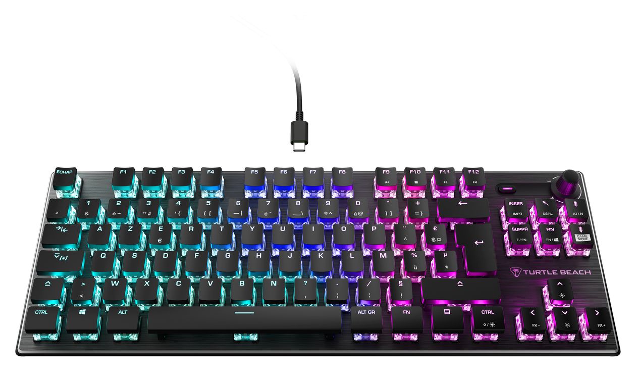 Vulcan TKL RGB-LED Gaming Tastatur USB  (Schwarz) 