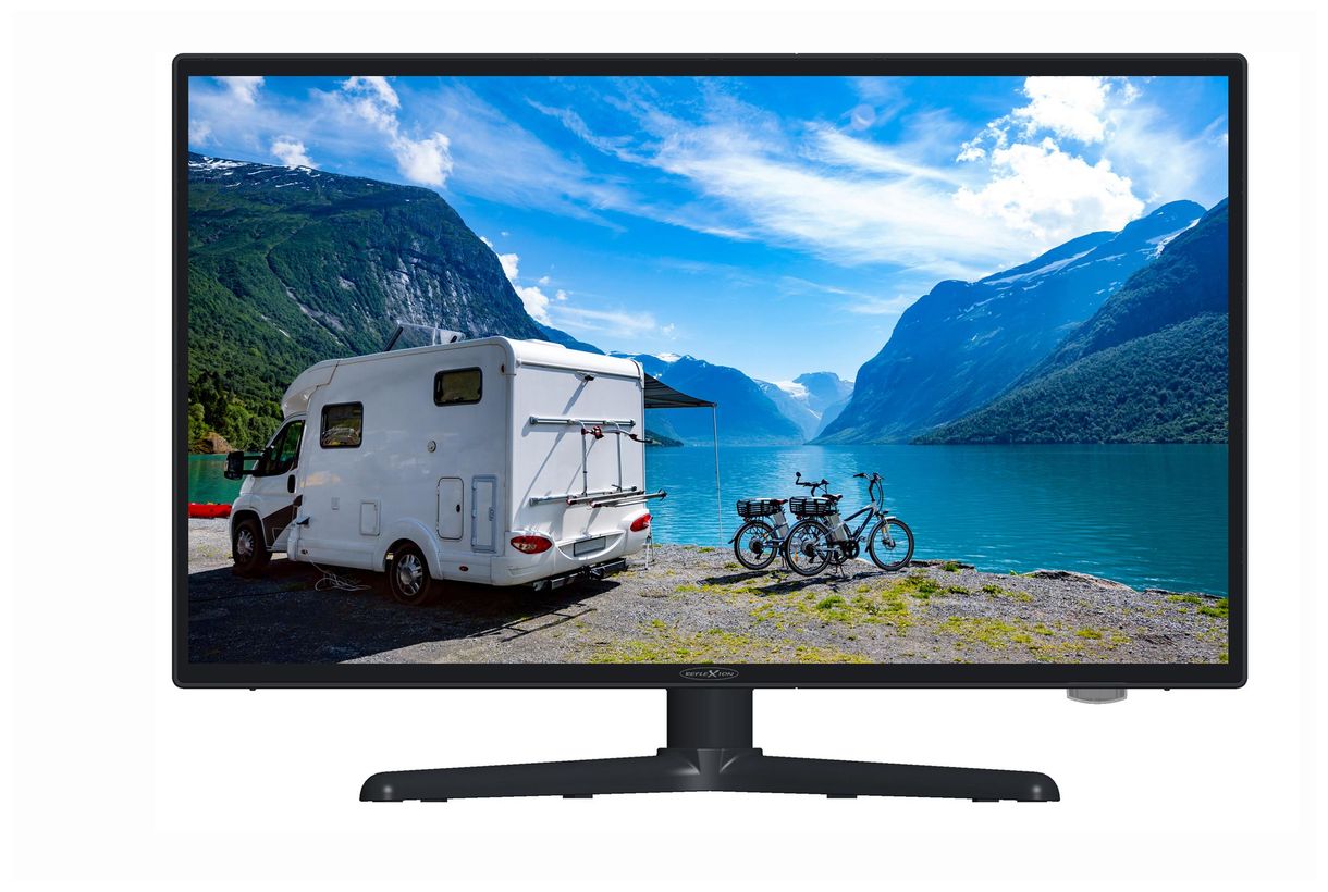 LEDW22i Camping 12/24/100-240 V LCD/TFT Fernseher 55,9 cm (22 Zoll) EEK: F Full HD (Schwarz) 