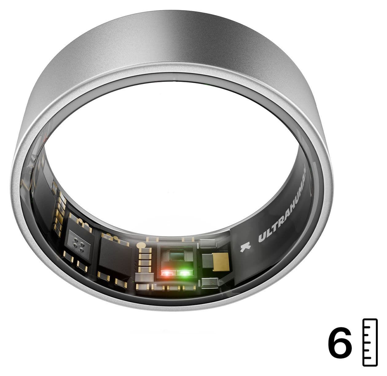 AIR Smart Ring Größe 6  (Titan) 