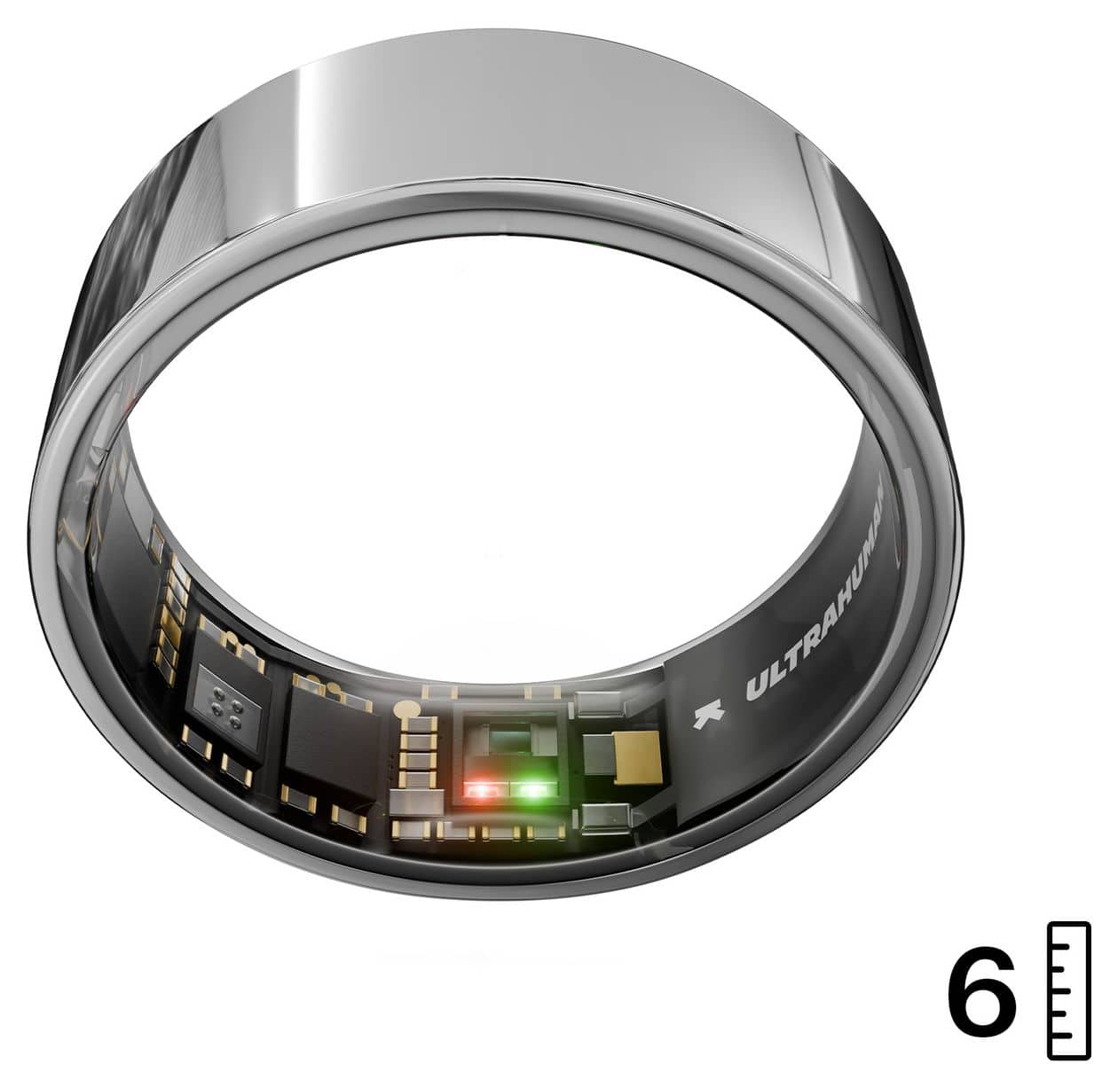 Ring AIR Smart Ring  (Silber) 