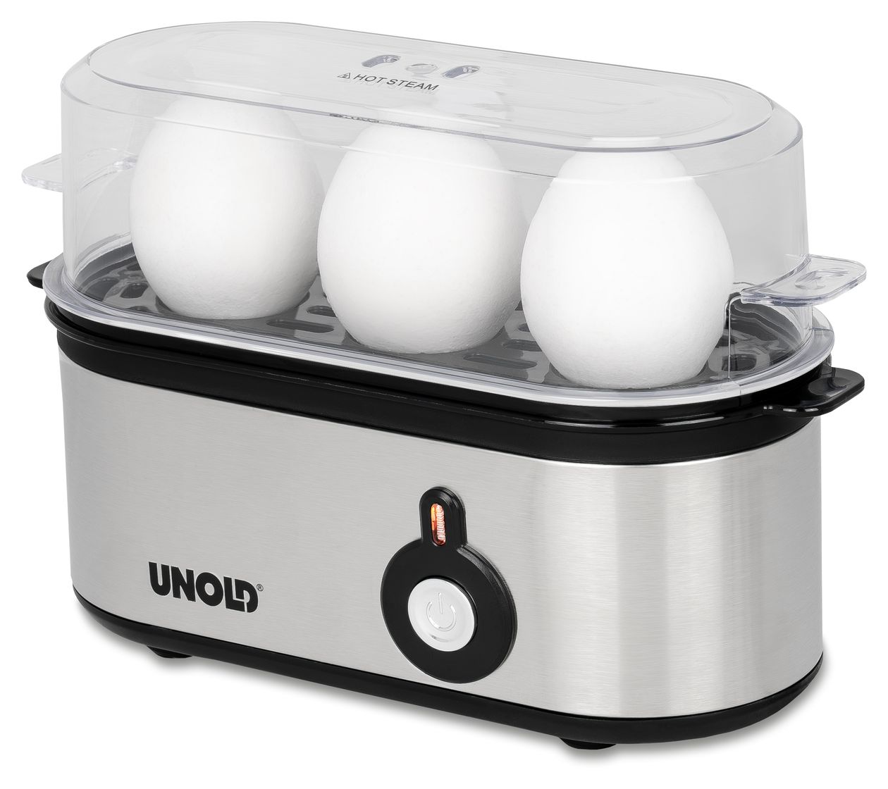 38610 Mini Eierkocher für 3 Eier  (Edelstahl) 