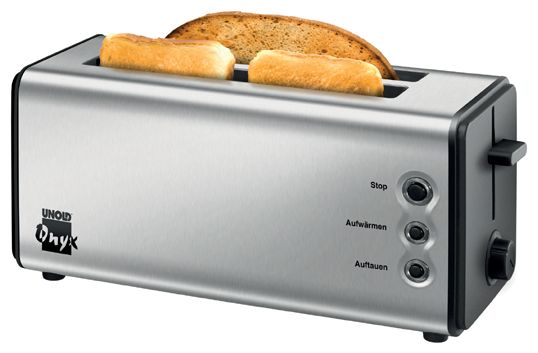 38915 Onyx Toaster 1400 W 4 Scheibe(n) (Edelstahl) 