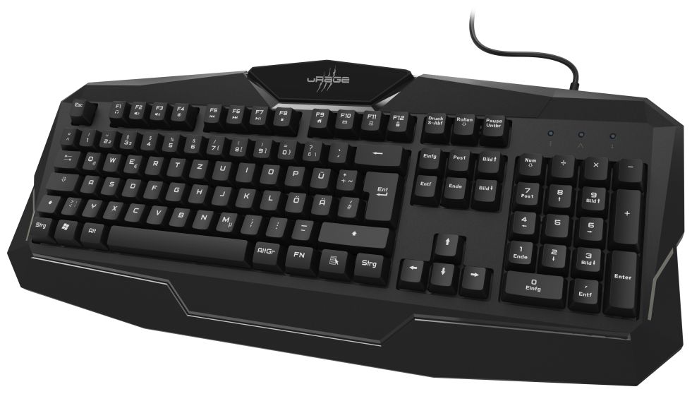 Exodus 100 Gaming Tastatur (Schwarz) 