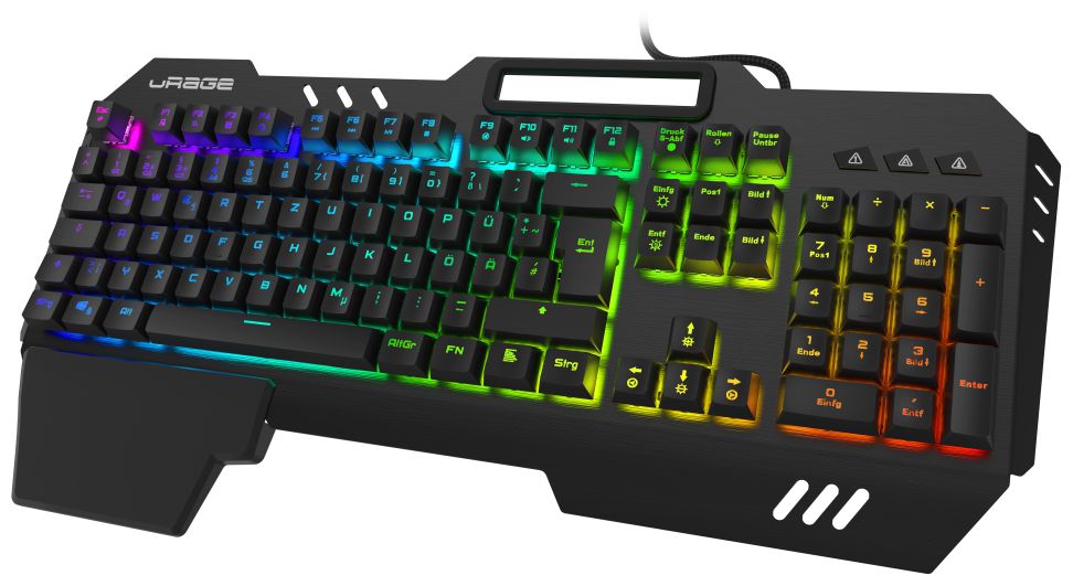 Exodus 800 Mechanical RGB-LED Gaming Tastatur (Schwarz) 