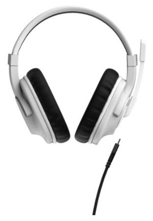 SoundZ 100 V2 Over Ear Kopfhörer Kabelgebunden (Weiß) 
