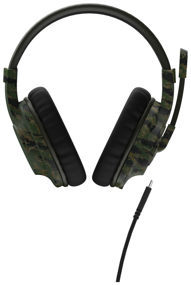 SoundZ 330 V2 Over Ear Kopfhörer Kabelgebunden (Camouflage) 