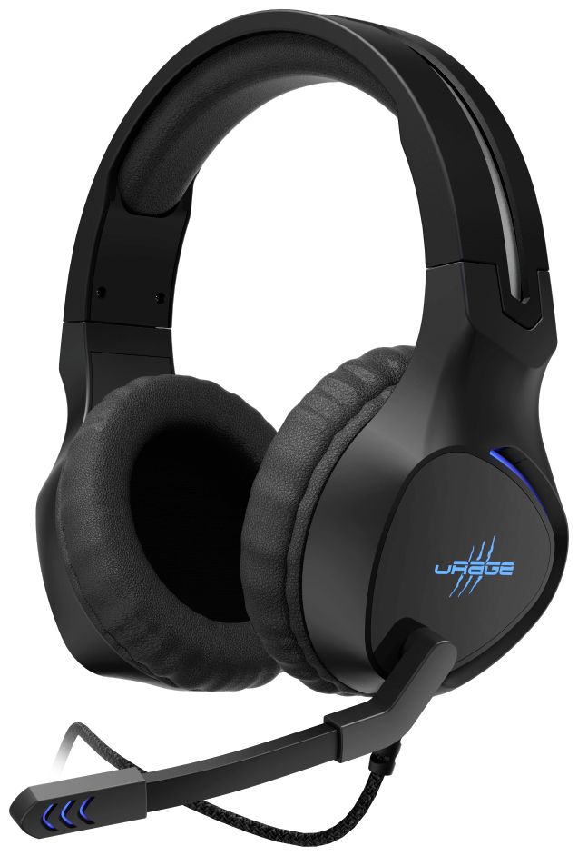 SoundZ 400 Ohraufliegender Kopfhörer Kabelgebunden (Schwarz) 