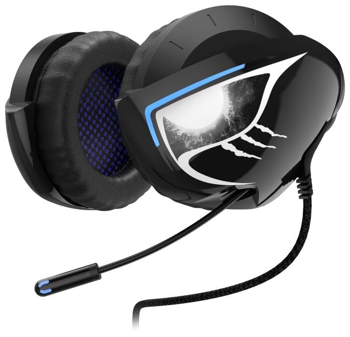 SoundZ 500 Neckband Over Ear Kopfhörer Kabelgebunden (Schwarz) 