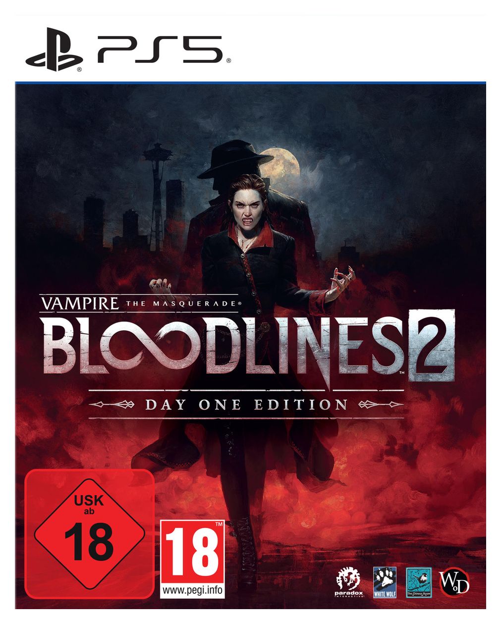Vampire: The Masquerade Bloodlines 2 Day One Edition (PlayStation 5) 