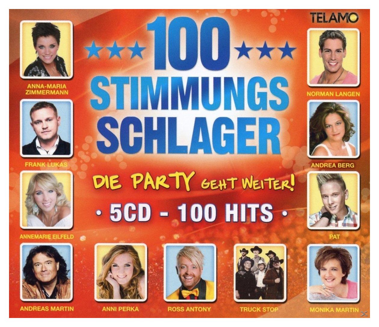 VARIOUS - 100 Stimmungsschlager,Die Party Geht Weiter 