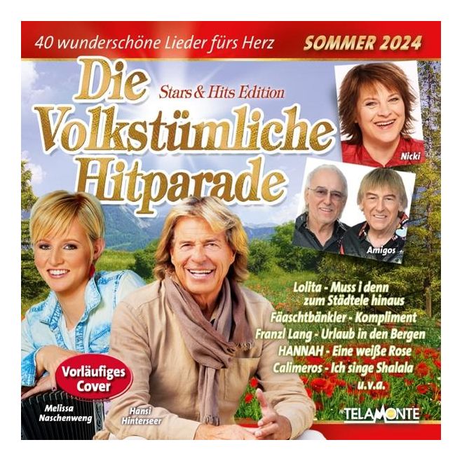 VARIOUS - Die Volkstümliche Hitparade Sommer 2024 