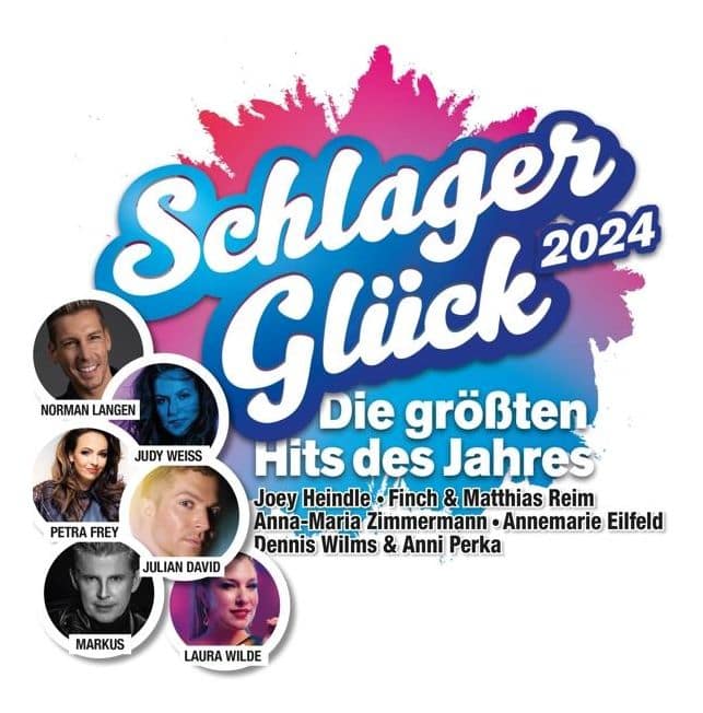 VARIOUS - Schlager Glück 2024-Die Hits Des Jahres (2CD) 