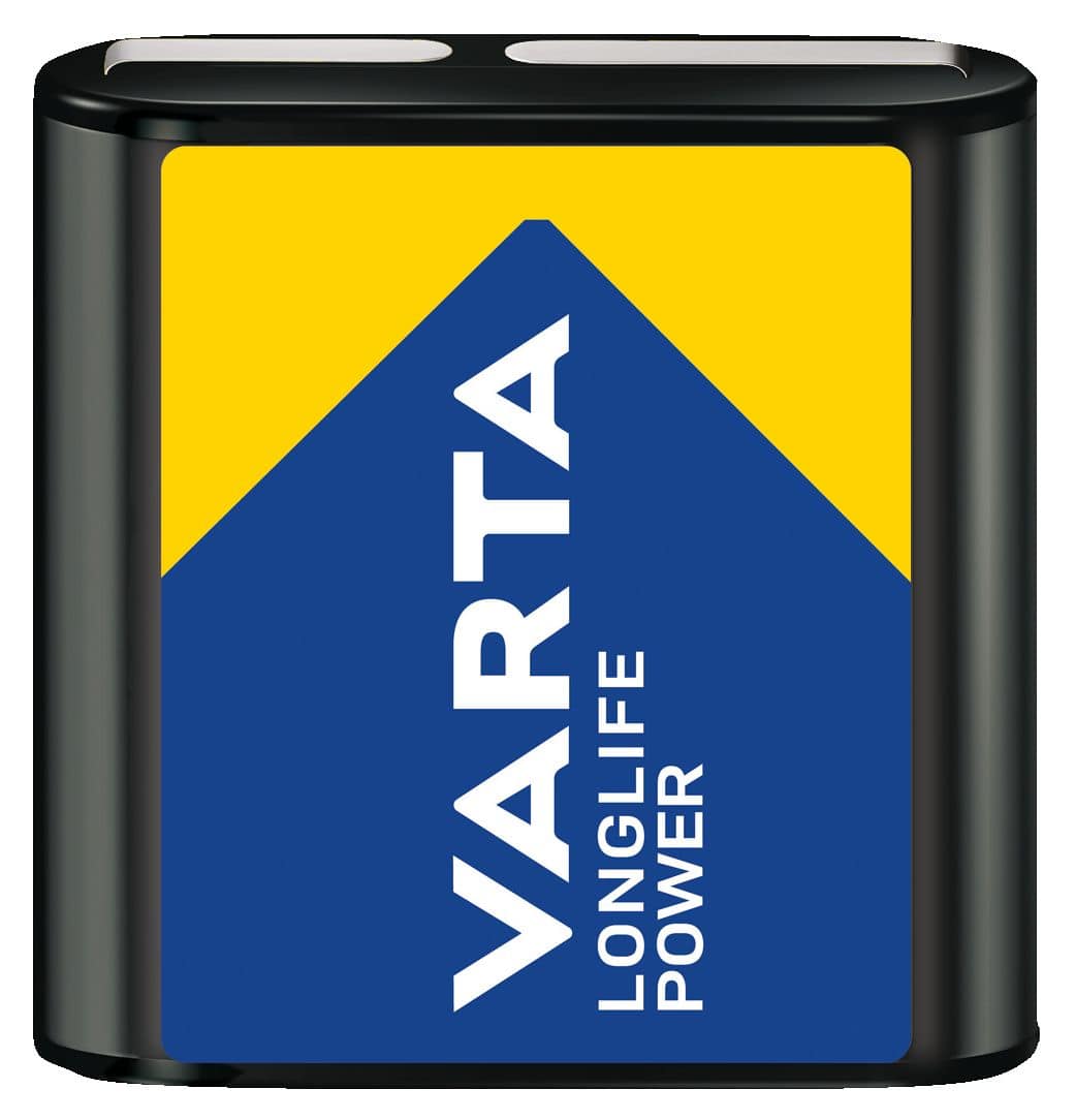 Longlife Power Flachbatterie Alkali 4,5 V 1 Stück  (Schwarz) 