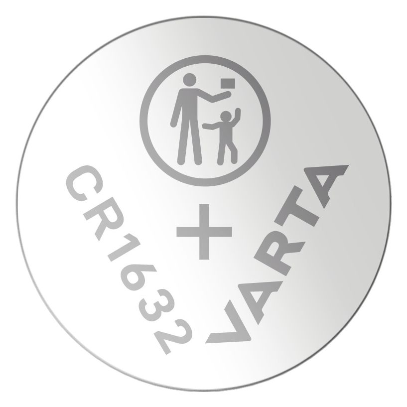 Lithium Coin Knopfzelle CR1632 Lithium 3 V 1 Stück  (Silber) 