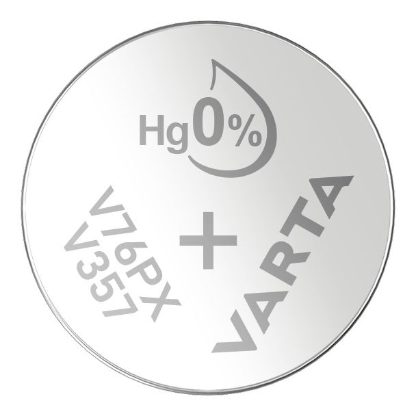 Silver Coin Knopfzelle SR44 Silberoxid 1,55 V 1 Stück  (Metallisch) 