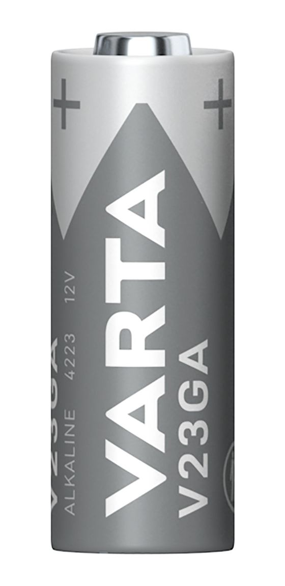 Batterien V23GA, 1 Stück, Alkaline Special, 12V, für Fernbedienungen, Alarmanlagen, Garagentoröffner, Kameras, kompakt mit langanhaltender & hoher Leistung 