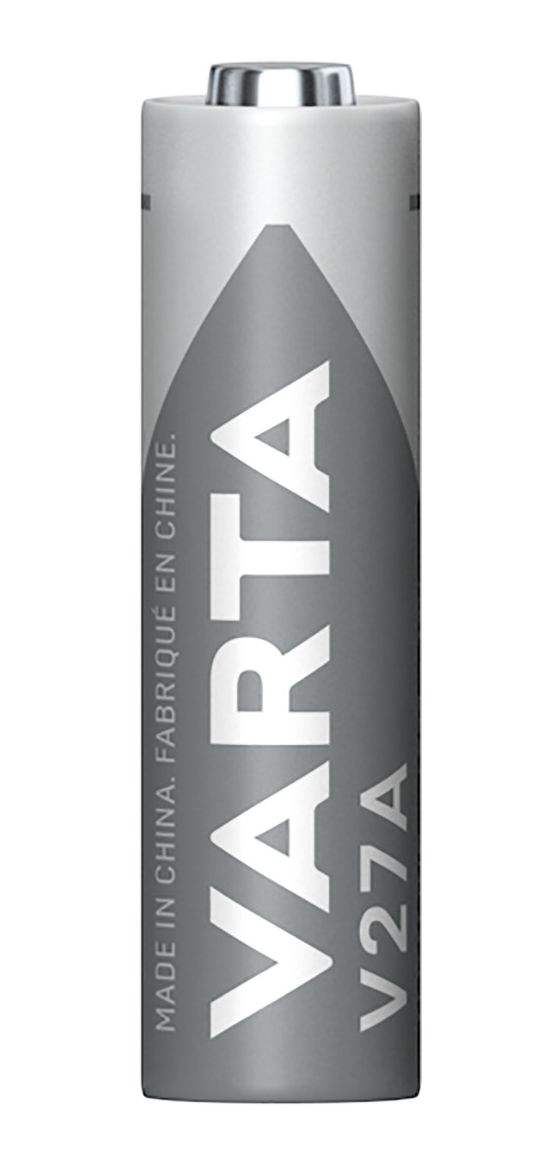 Batterien V27A, 1 Stück, Alkaline Special, 12V, für Uhren, Fernbedienungen, Taschenrechner, kompakt mit langanhaltender & hoher Leistung 