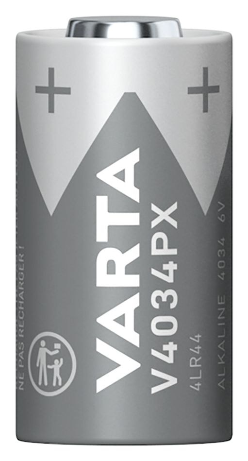 Batterien V4034/4LR44, 1 Stück, Alkaline Special, 6V, für Uhren, Taschenrechner, Kameras, kompakt mit langanhaltender & hoher Leistung 