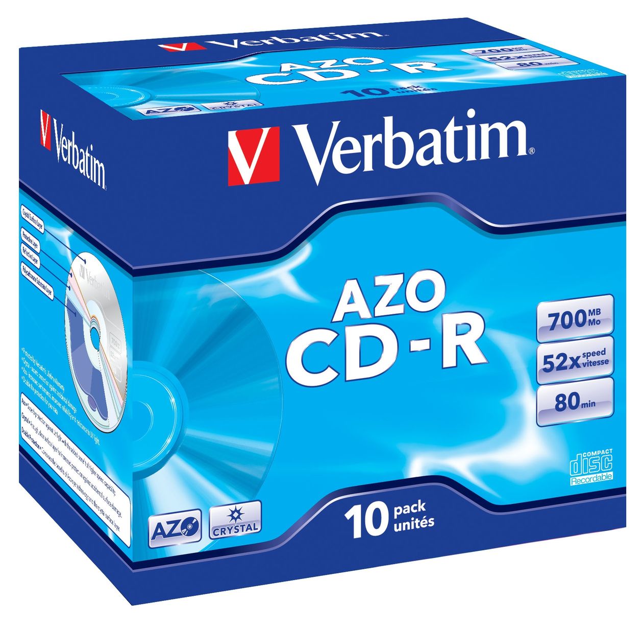 CD-R AZO Crystal 