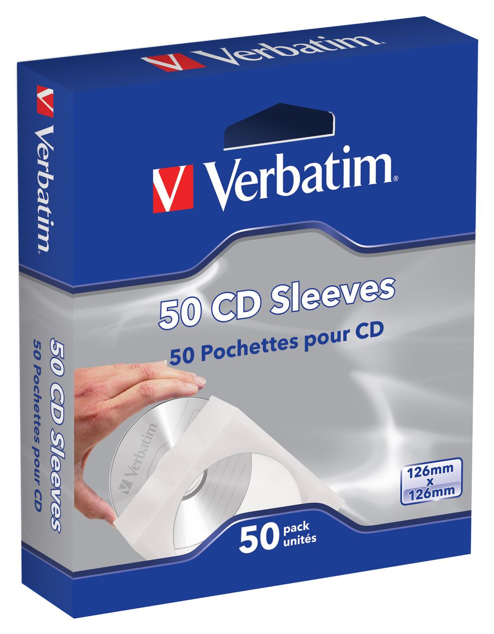 CD-Umschläge, 50 Stück 