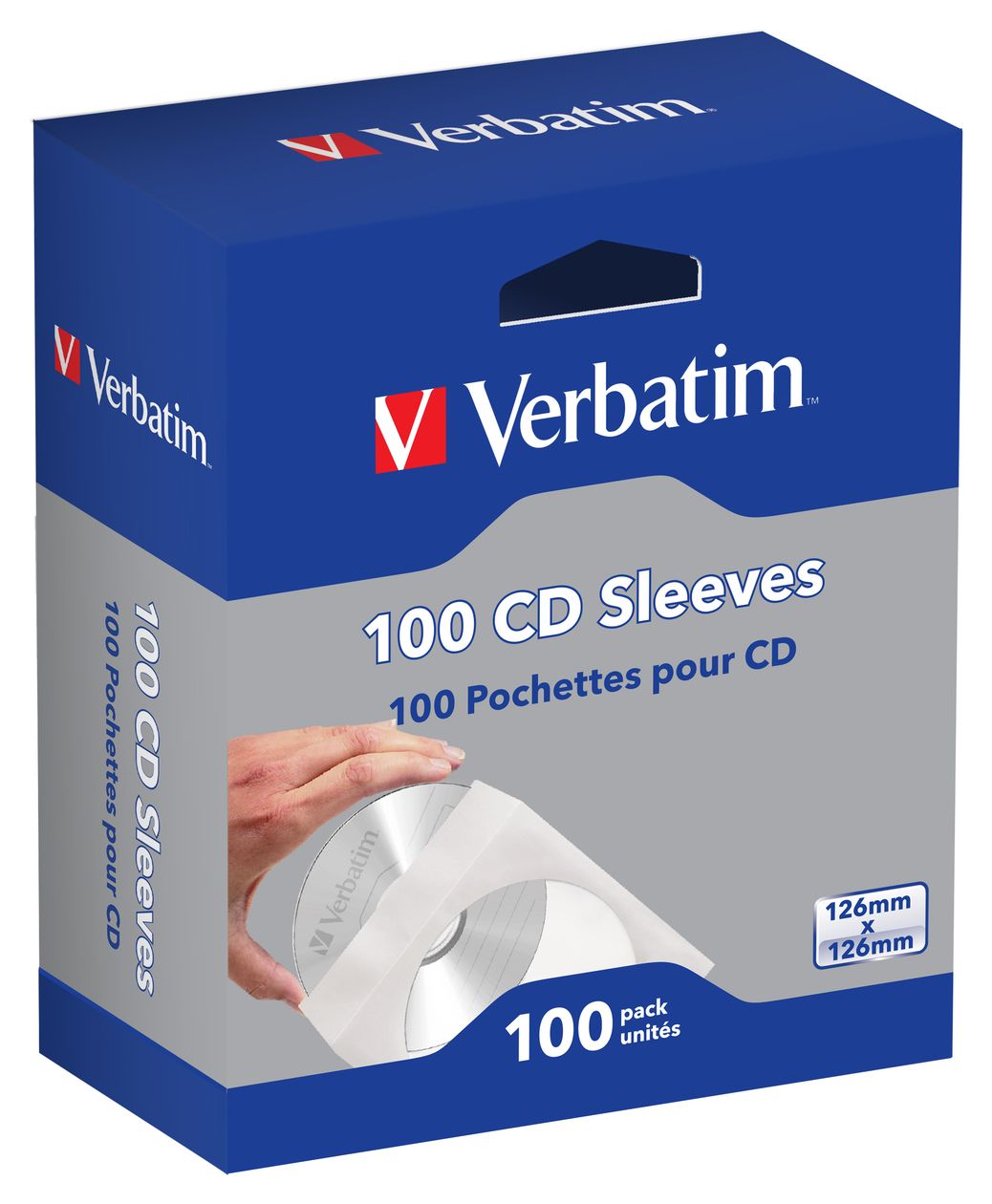 CD-Umschläge (Papier), 100 Stück 