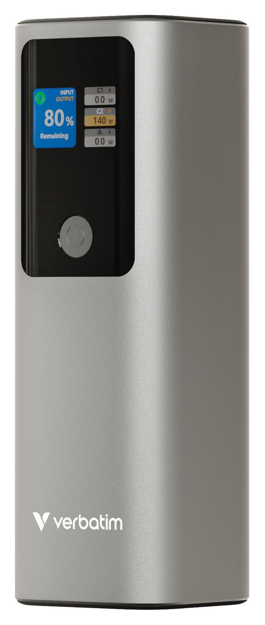 Charge 'n' Go 27000 mAh Powerbank USB Typ-C  (Grau) 