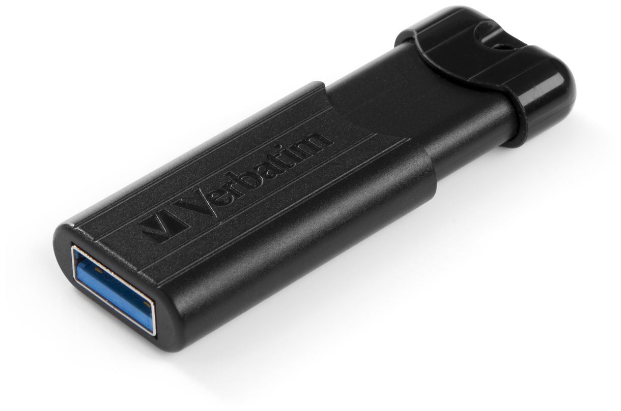 PinStripe 3.0 - USB 3.0-Stick 128GB  - Schwarz 