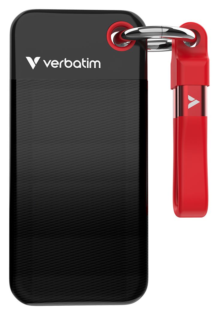 Pocket 1 TB SSD M.2  (Schwarz, Rot) 