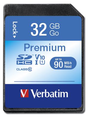 Premium SDHC Speicherkarte 32 GB Klasse 10 