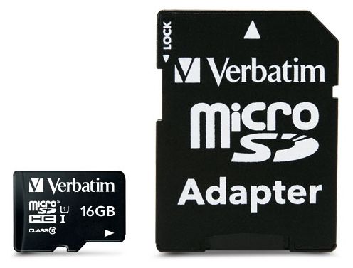 Premium MicroSDHC Speicherkarte 16 GB Klasse 10 