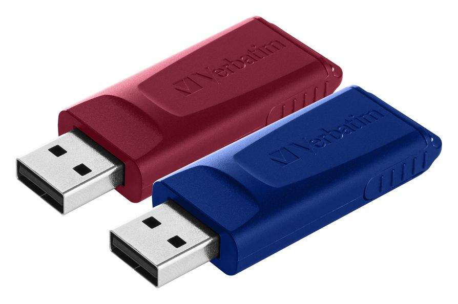 Slider USB Typ-A Stick 32 GB  (Blau, Rot) 