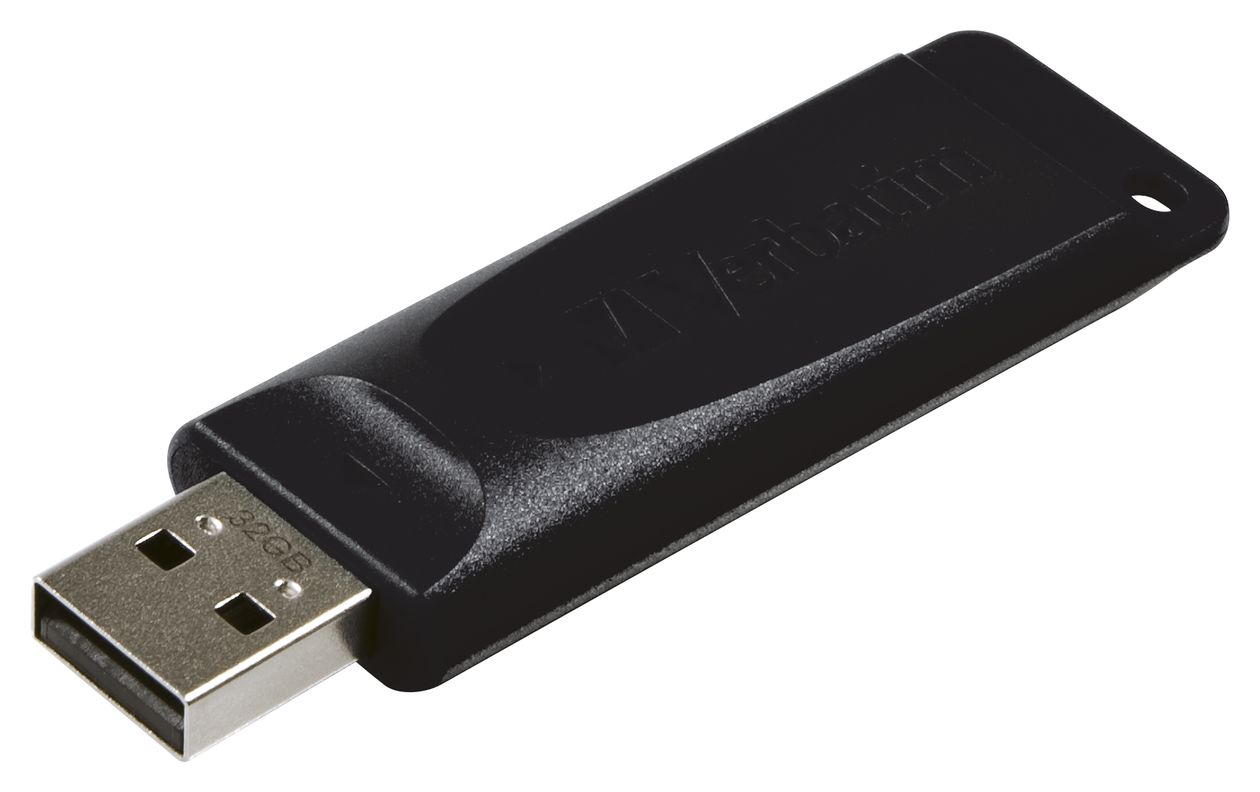 Slider USB Typ-A Stick 32 GB  (Schwarz) 