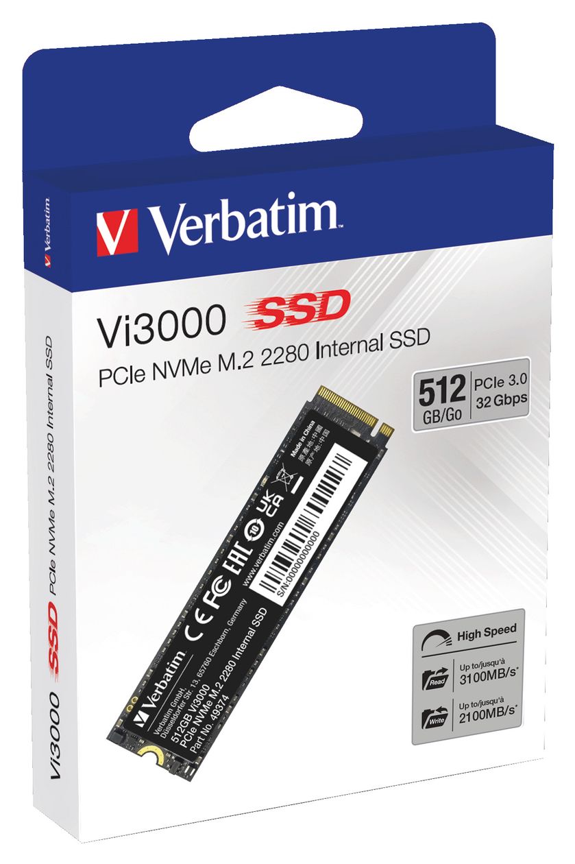 Vi3000 512 GB PCI Express 3.0 M.2 