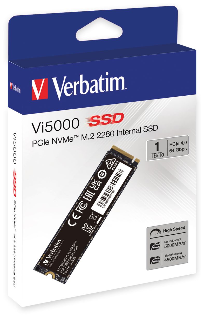 Vi5000 1 TB PCI Express 4.0 M.2 