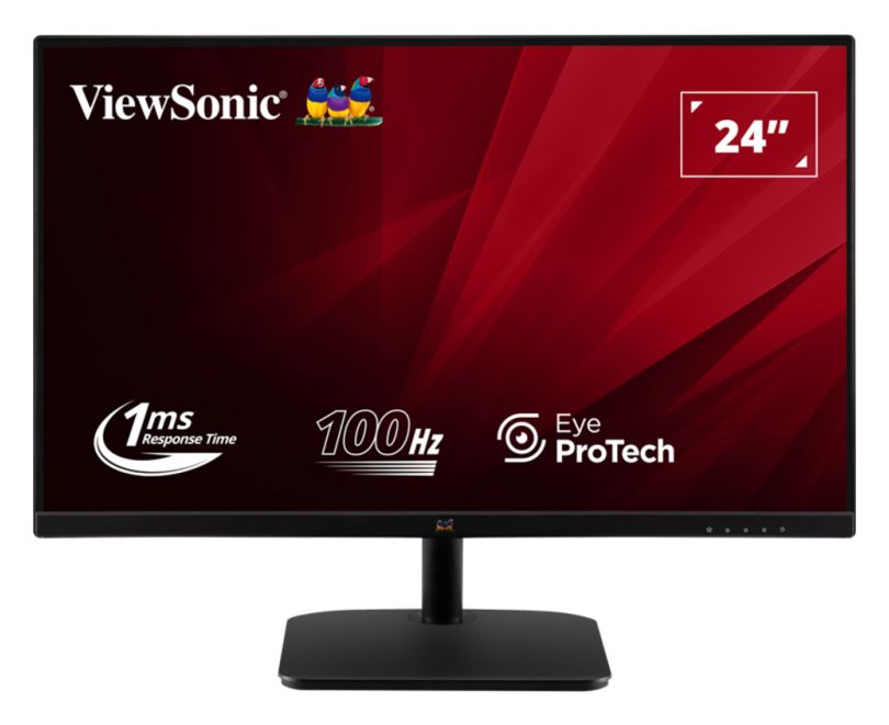 VA2432-H-2 Full HD Monitor 61 cm (24 Zoll) 16:9 1 ms 250 cd/m²  (Schwarz) 