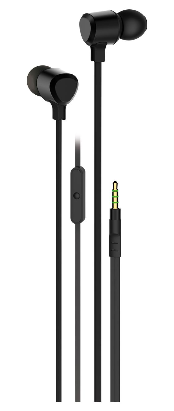 61738 In-Ear Kopfhörer Kabelgebunden  (Schwarz) 