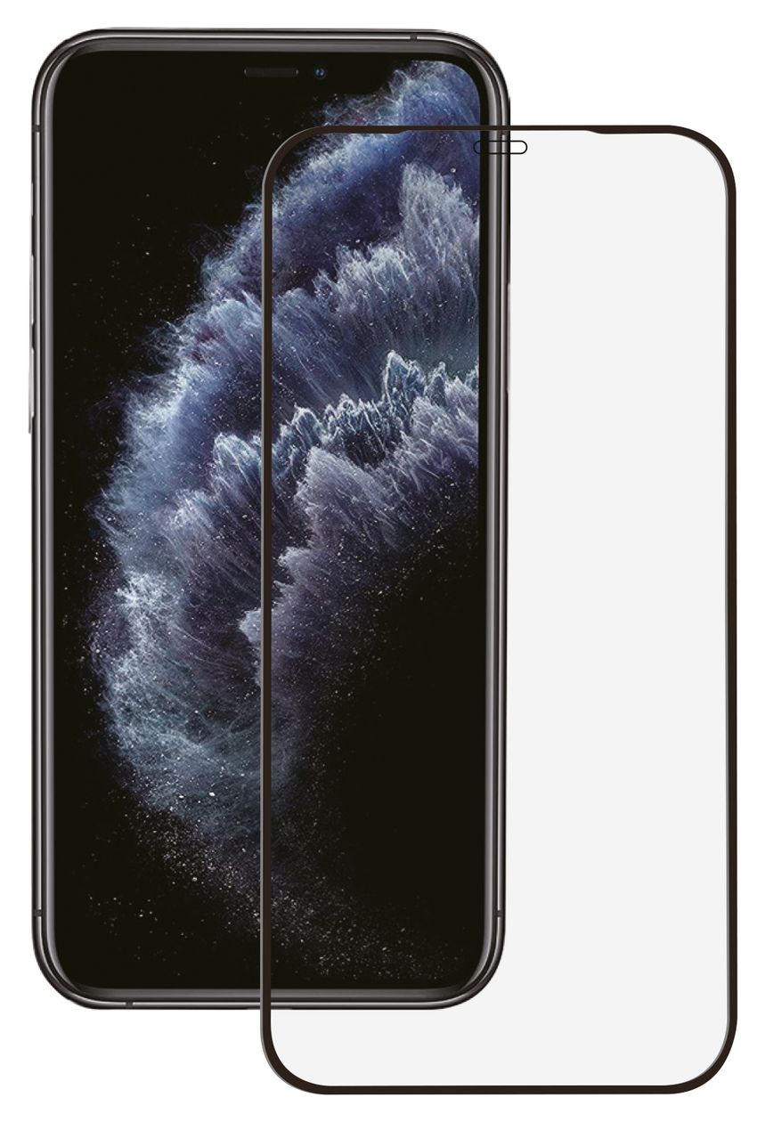 61806 Klare Bildschirmschutzfolie gehärtetes Glas 9H für  Apple iPhone 12 mini Stoßfest, Staubresistent, Ölbeständig, Kratzresistent, Splitterfrei 