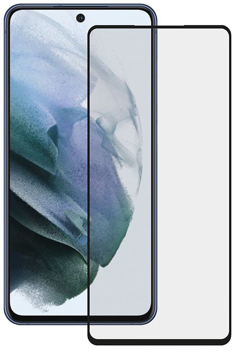62541 Klare Bildschirmschutzfolie gehärtetes Glas 9H für  Samsung Galaxy S21 FE 5G Schmutzabweisend, Schlagfest, Kratzresistent, Splitterfrei 