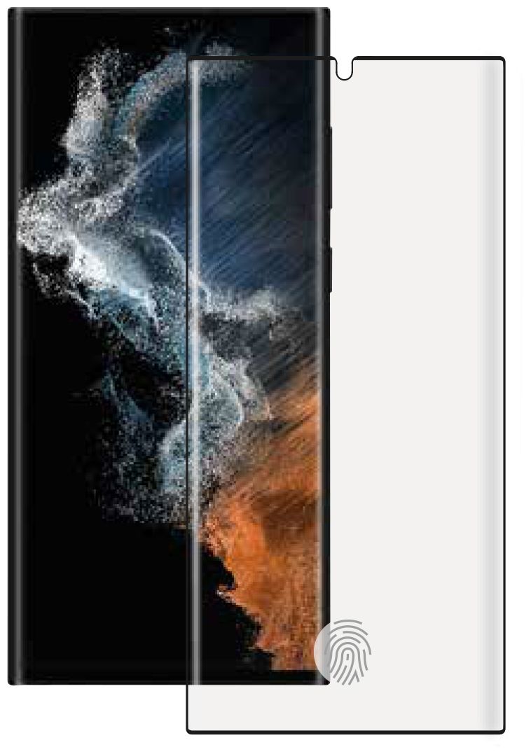 63513 Klare Bildschirmschutzfolie 9H für  Samsung Galaxy S23 Ultra Schmutzabweisend, Schlagfest, Kratzresistent 