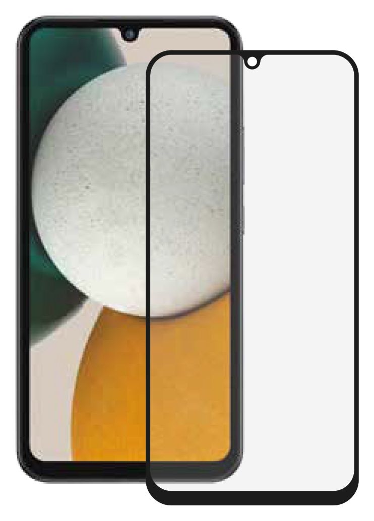 63554 Klare Bildschirmschutzfolie gehärtetes Glas 9H für  Samsung Galaxy A34 5G Stoßfest, Schmutzabweisend, Kratzresistent, Splitterfrei 
