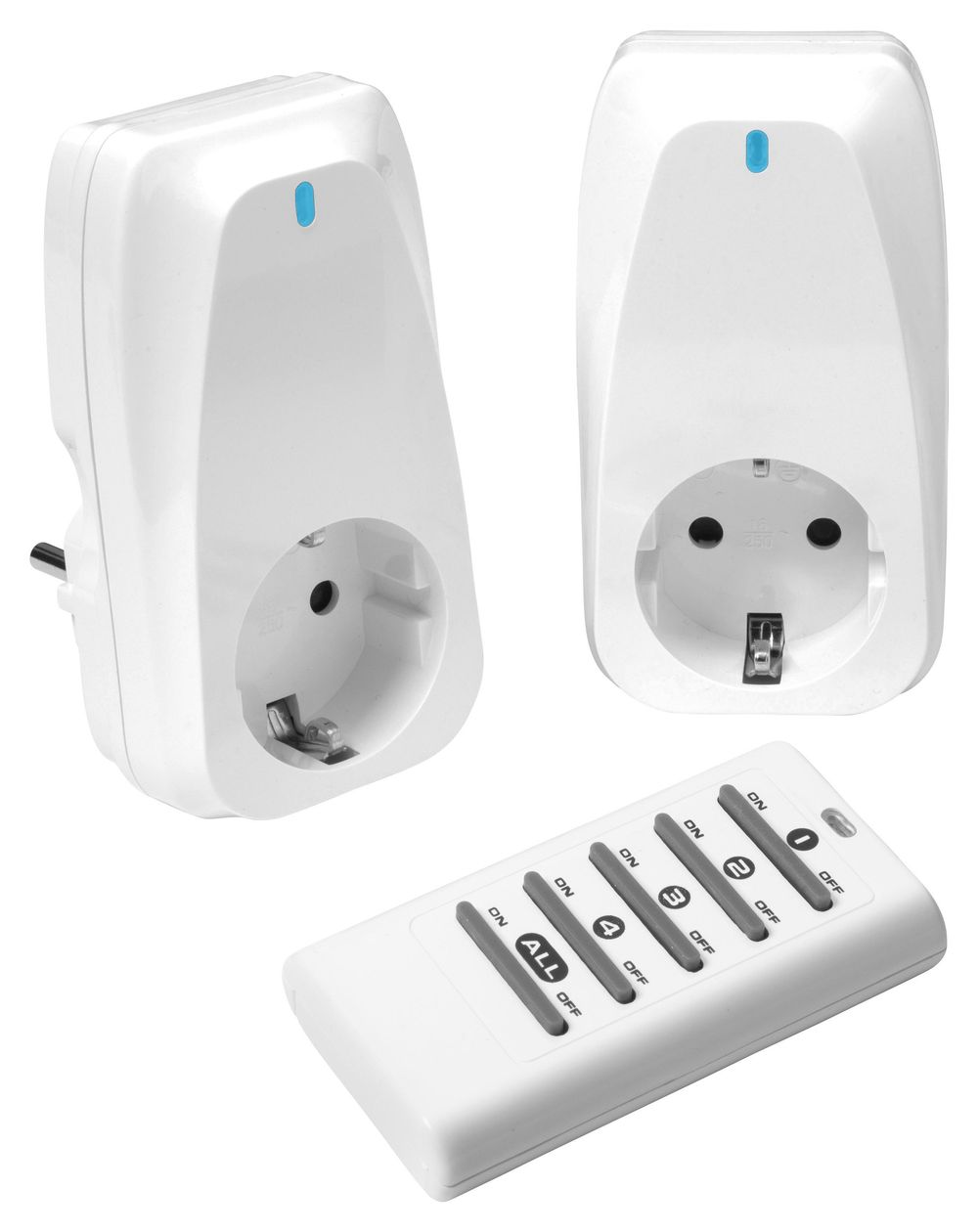 63782 2-fach Indoor Funksteckerset 