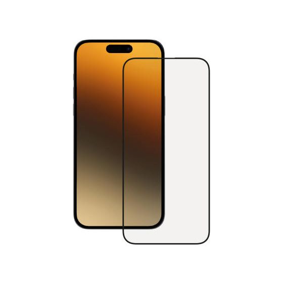 63941 Klare Bildschirmschutzfolie Glas 9H für  Apple iPhone 15 Pro Max Stoßfest, Schmutzabweisend, Schlagfest, Kratzresistent 