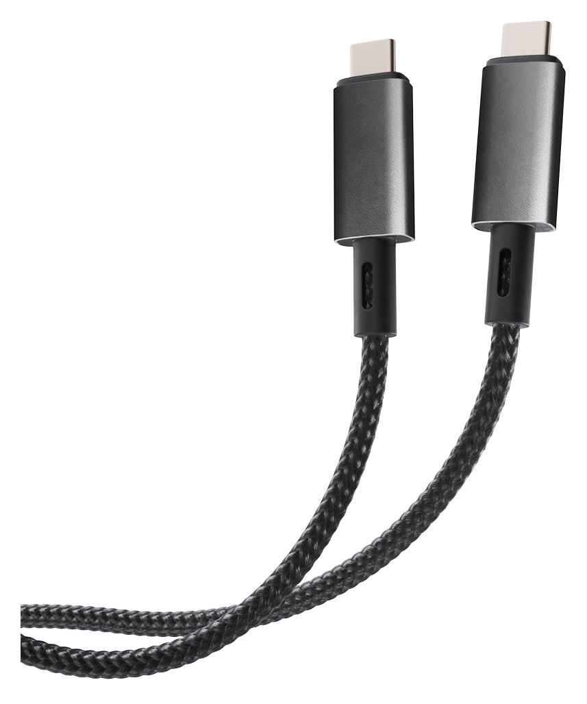 64014 40 Gbit/s USB C auf USB C Männlich bis 240 W 1 m  (Schwarz) 