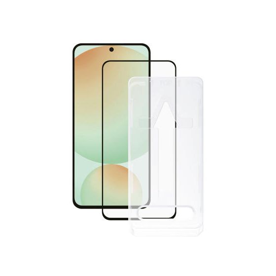 64347 Klare Bildschirmschutzfolie Glas 9H für  Samsung Galaxy S24 FE Stoßfest, Schmutzabweisend, Schlagfest, Kratzresistent 