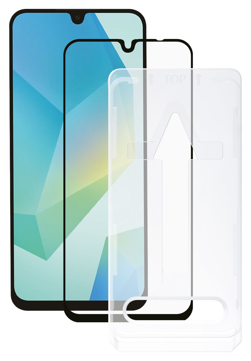 64354 Klare Bildschirmschutzfolie gehärtetes Glas 9H für  Samsung Galaxy A16 5G Stoßfest, Schmutzabweisend, Schlagfest, Kratzresistent 