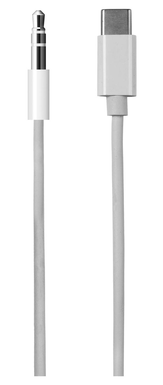 ACVVUSBC10W Audiokabel Stecker 3,5 mm Klinke auf USB C 1 m  (Weiß) 