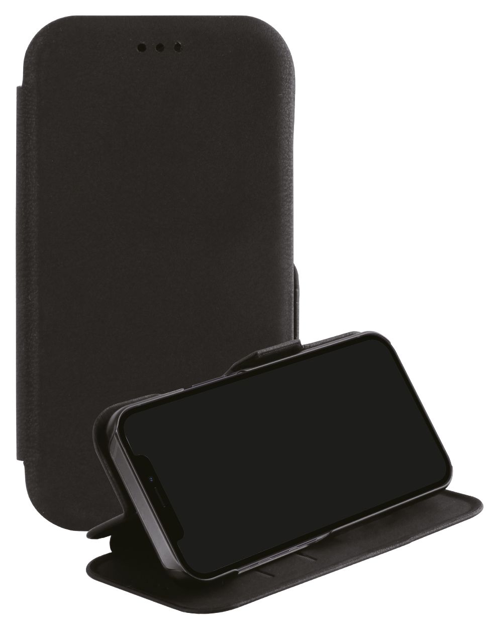 Casual Geldbörsenhülle für Apple iPhone 13 Pro  (Schwarz) 