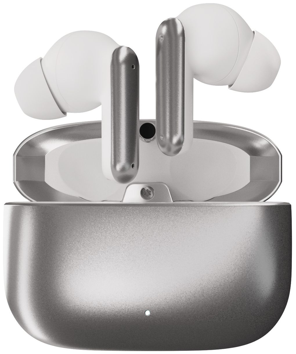Metal Pair Pro In-Ear Bluetooth Kopfhörer Kabellos TWS 5 h Laufzeit (Silber) 