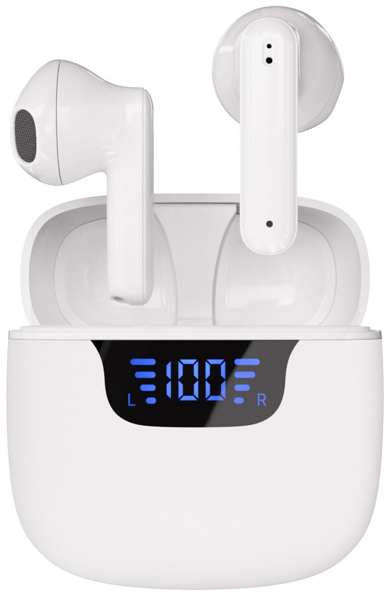 Union Pair In-Ear Bluetooth Kopfhörer Kabellos TWS 6 h Laufzeit (Weiß) 